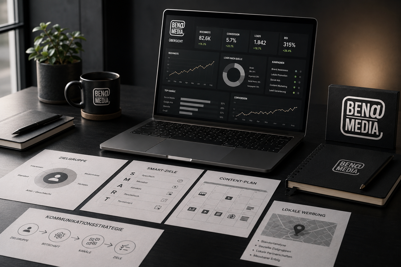 Marketing und Contentstrategie von Ben@Media